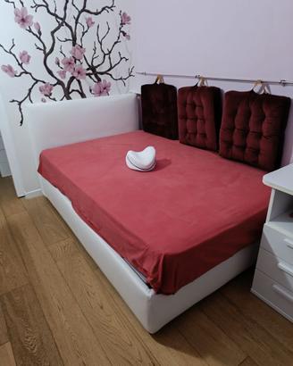 Letto contenitore e scrivania
