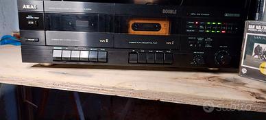 piastra cassette AKAI HX A335W