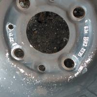 cerchioni in ferro originali Fiat Panda 