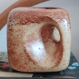 vaso vintage Roberto Rigon per Bertoncello 