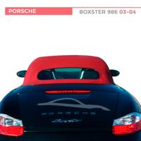 Capote Porsche Boxster 986 lunotto in vetro 97-04