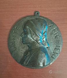 Medaglia Celebrativa Dante di Eugenio Bellotto 
