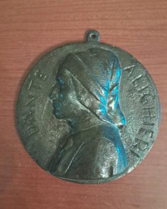 Medaglia Celebrativa Dante di Eugenio Bellotto 