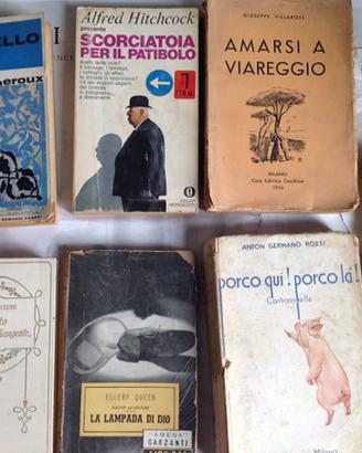 LOTTO libri e prime edizioni POE, HITCHCOCK, QUEEN