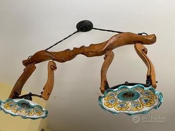 Lampadario “giogo”