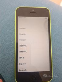 iPhone 5c green 8 gb