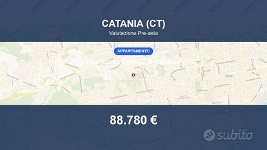 Immobile in asta di 100 m² con box auto a Catania