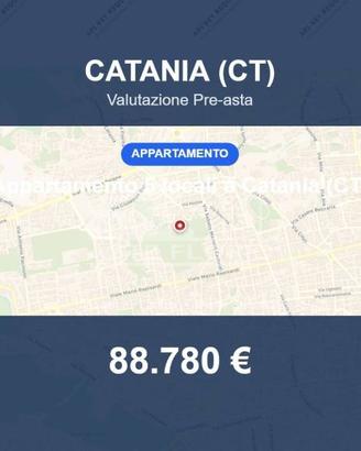 Immobile in asta di 100 m² con box auto a Catania