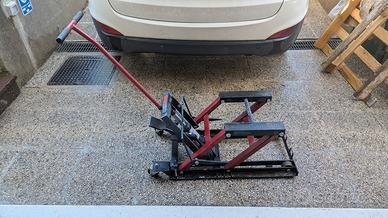 Ponte sollevatore moto cricche idraulico 680 kg