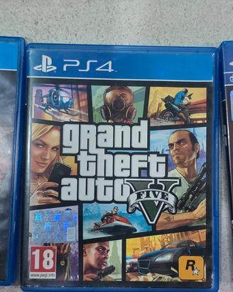 Gta 5 , project cars 2 e gran turismo ps4/ps5