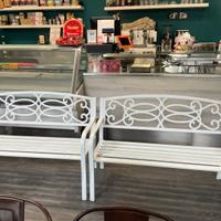 Panche per gelateria/giardino