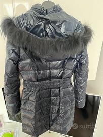 Piumino donna invernale lungo Motovi vera Piuma