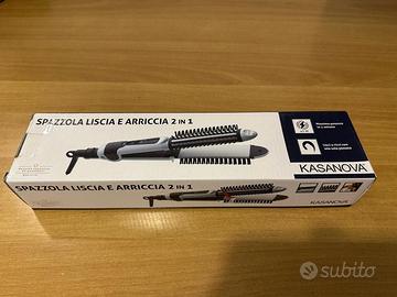 Arricciacapelli e piastra 2 in 1