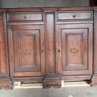 Credenza più poltrone