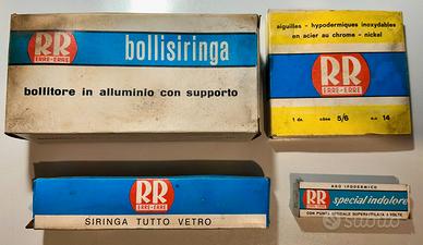 Lotto materiale medico infermieristico vintage