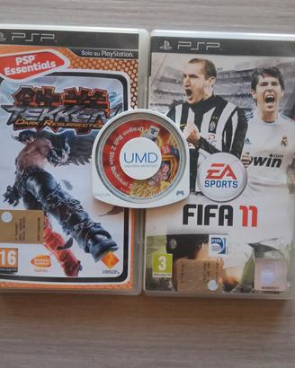 Giochi PsP Dragonball Tekken Fifa