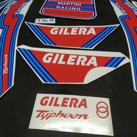 Adesivi originali Gilera Thyphoon Martini Racing