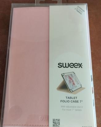 Custodia universale tablet 7 pollici rosa NUOVA