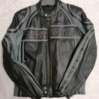 giubbotto pelle  moto Harley Davidson S