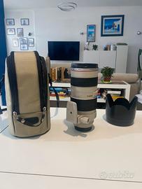Canon 70-200 f/2.8L USM Con borsa a tracolla