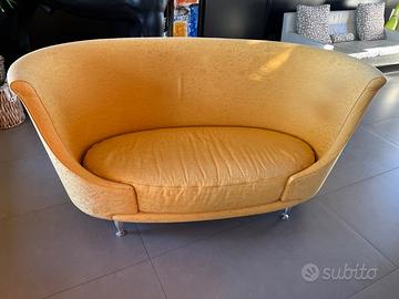 Divano Moroso giallo/oro