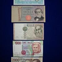 Da Mazzetta 5 Banconote 500-1000-2000 Lire