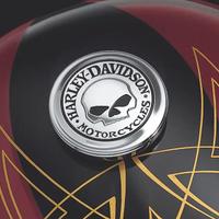 Medaglione Tappo Serbatoio Willie G Skull HD