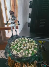 diorama per myth cloth saint seiya con luci