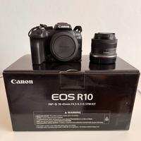 Canon eos r10+rf-s 18-45 f 4.5-6.3 IS STM