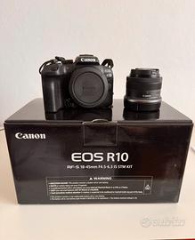 Canon eos r10+rf-s 18-45 f 4.5-6.3 IS STM