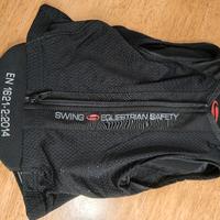 Paraschiena protettivo per bambino equitazione 