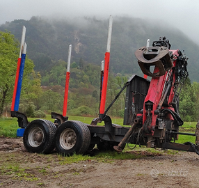 Rimorchio forestale pizeta