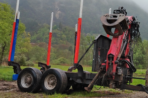 Rimorchio forestale pizeta