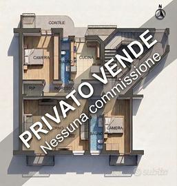 Appartamento 110mq.privato vende C.so G.Cesare148