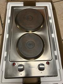 PIANO COTTURA  ELETTRICO WHIRLPOOL AKT310 2 FUOCHI