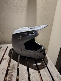 casco Fox v1 bianco