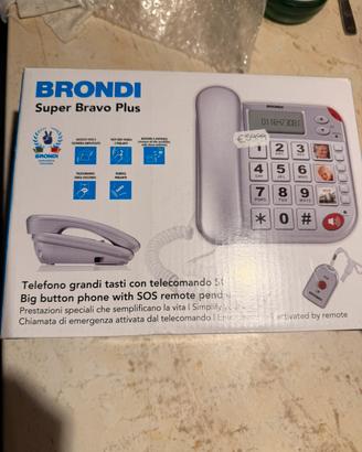 Brondi Super Bravo Plus telefono anziani