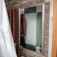 Specchio artigianale in stile veneziano 125x80 cm