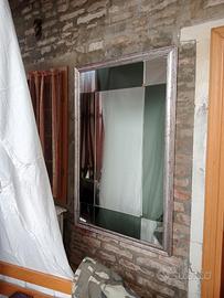 Specchio artigianale in stile veneziano 125x80 cm