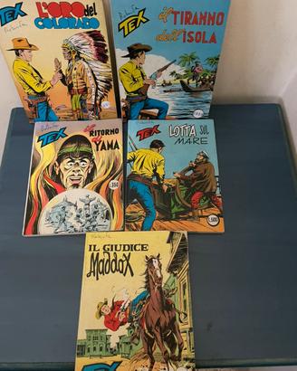 Fumetti tex in blocco