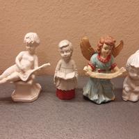 9 oggetti in ceramica / porcellana vintage