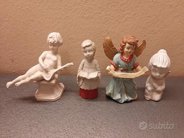 9 oggetti in ceramica / porcellana vintage