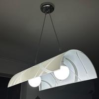 Lampadario moderno a sospensione due luci