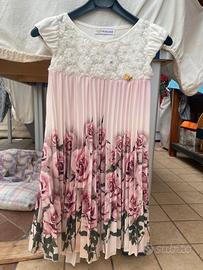Vestito bambina taglia 32 (7-8 anni) made in Italy