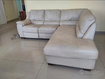  divano angolare tre posti con penisola