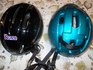 Casco bici pattini a rotelle