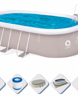 PISCINA FUORITERRA OVALE