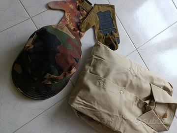 kit tre pezzi esercito 