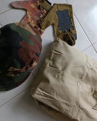 kit tre pezzi esercito 