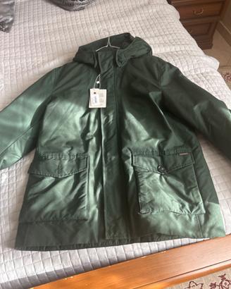 Giacca Woolrich XL verde pino nuova ORIGINALE